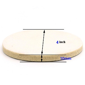 Pad đánh bóng kính 4 in