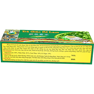 Combo 3 Hộp Trà Giảo Cổ Lam Kiểm Soát Vóc Dáng, Giảm Béo (Hộp 50 Túi Lọc X 2g)- Nguyên Thái Trang – Thảo Dược Thiên Nhiên – Tốt Cho Sức Khỏe