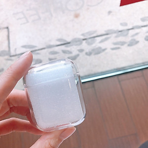 Ốp trong suốt cứng cho Airpods