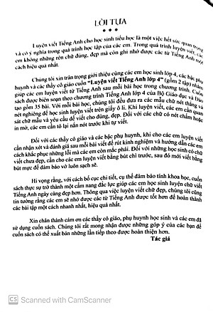 Sách Luyện Viết Tiếng Anh Trình Bày Trên Giấy Ô Li Dành Cho Học Sinh Lớp 4 Tập 2