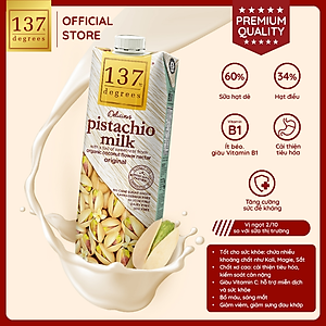Sữa hạt Hạt dẻ Nguyên chất 137 DEGREES 1000ml