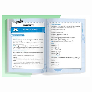 Sách Sổ Tay Kiến Thức - Phương Pháp - Dạng Bài Đại Số Và Hình Học Toán lớp 7