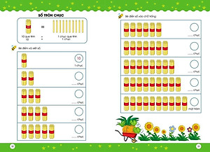 Combo "Mai con vào lớp 1" - Toán tư duy 5 - 7 tuổi, bộ 3 vở Luyện viết, sách Luyện đọc - Hành trang cho bé tự tin vào lớp 1