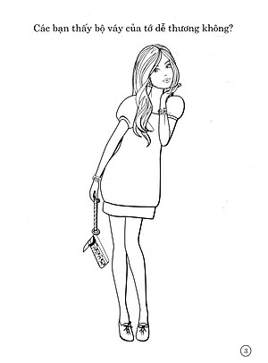 Barbie Xinh Đẹp 3 (Sách Tô Màu Có Hình Dán)