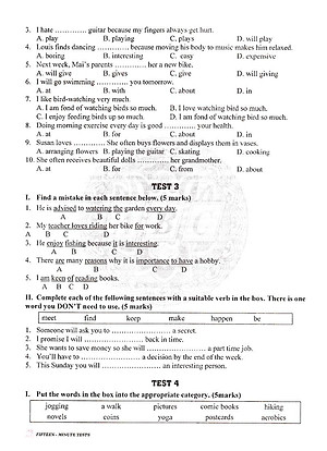 Sách Bộ Đề Kiểm Tra Tiếng Anh Lớp 7