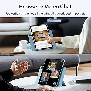 Bao da cho iPad Air 5 2022 / iPad Air 4 2020 10.9 Inch ESR Rebound Hybrid Case 360 - Hàng Chính Hãng