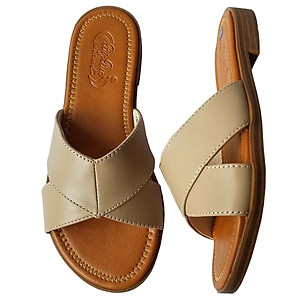 Dép nữ da bò thật BIGGBEN cao cấp DNQN44