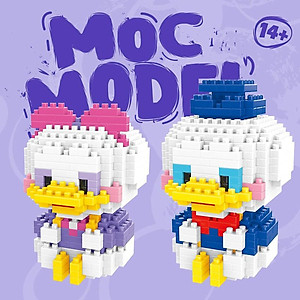 Đồ chơi trẻ em - Combo 5 Bộ ghép hình mini nhiều mẫu khác nhau - Mô hình lắp ráp 3D cực dễ thương cho bé - Mẫu ngẫu nhiên