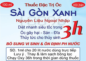 Thuốc Diệt Ốc Hại  Cho Hồ Thủy Sinh , Cá Cảnh