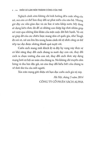 Sách Điều Gì Làm Nên Thành Công Của Trẻ