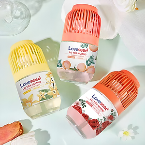 Lọ tỏa hương Loveseed hương thơm tự nhiên dễ chịu khử mùi sáp thơm phòng thế hệ mới 60 ngày - Dung tích 200ml