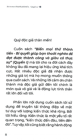 Biến Mọi Thứ Thành Tiền - Quyển 2 - Ứng Dụng Tư Duy Tạo Ra Tiền Giúp Bạn Thành Công Giàu Có Và Hạnh Phúc