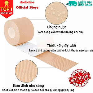 Băng keo thể thao quấn cổ chân giày đá bóng tự dính, băng cuốn bó gối dán cơ thể thao cổ tay ngón tay