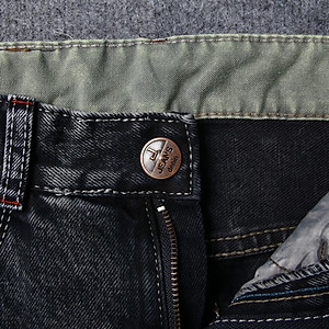 Quần short jean nam đen bạc Q415 Muidoi