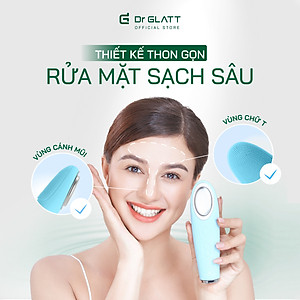 Máy rửa mặt và đẩy tinh chất Dua Fit Pro, 4 trong 1, hàng chính hãng Dr Glatt, thương hiệu Đức