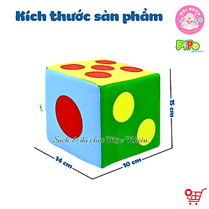 Đồ Chơi Vải Xúc Xắc Xí Ngầu Có Âm Thanh Leng Keng Vui Tai Cho Bé - Pipo Vietnam