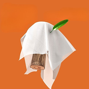 Khăn giấy 4 lớp Chef&Chef treo tường dạng rút tiết kiệm, an toàn, tiện lợi (Thùng 4 bịch)