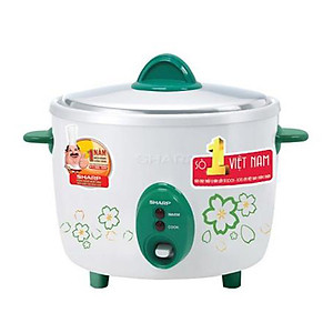 Nồi Cơm Nắp Rời Sharp KSH-D19V (1.8 Lít) - Màu ngẫu nhiên - Hàng chính hãng