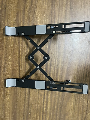 Giá đỡ Laptop, cho ipad, cho macbook tản nhiệt Rhino KL102, kệ đỡ máy tính nhôm cao cấp, gấp gọn, tặng kèm túi đựng - Hàng chính hãng