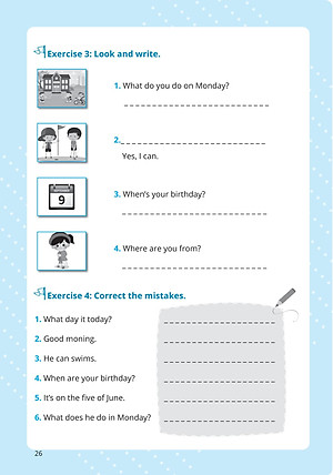 Sách Grammar Go - Ôn Luyện Trọng Tâm Ngữ Pháp Tiếng Anh Lớp 4