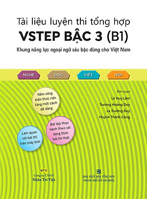 Sách Tài Liệu Luyện Thi Tổng Hợp VSTEP Bậc 3 (B1) (Quét Mã Qr Hoặc Vào Trang Web Để Nghe File Mp3)