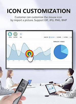 Bút trình chiếu không dây KNORWAY N95 SPOTLIGHT, Tia laser kỹ thuật số cao cấp - Hàng nhập khẩu