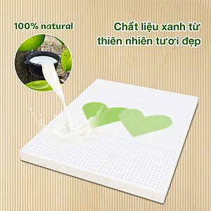 Nệm Cao Su Thiên Nhiên Kim Cương Purelux- 3’Zone