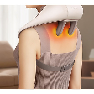 Máy Massage Cổ Vai Gáy Cao Cấp, Máy Mát Xa Đa Năng Mô Phỏng Xoa Bóp Giảm Đau Nhức Thư Giãn Hiệu Quả Hơn Súng Massage