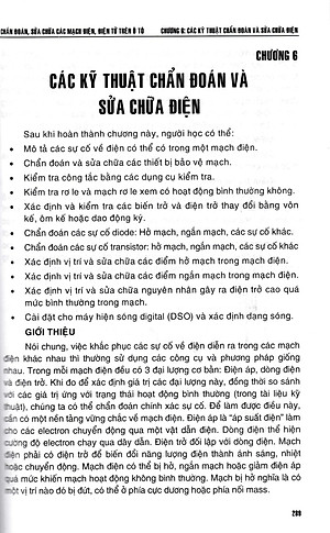 Chẩn Đoán, Sửa Chữa Các Mạch Điện, Điện Tử Trên Ô Tô - STK