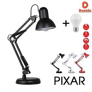 Đèn học kẹp bàn, đọc sách, làm việc PIXAR bóng LED chống cận thông minh Chính hãng D Danido