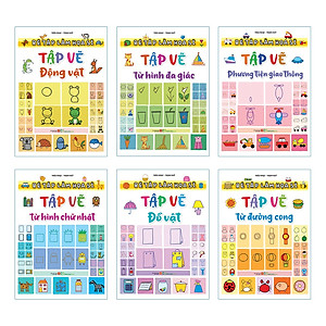 Sách: Combo Bé Tập Làm Họa Sĩ (6 Cuốn)