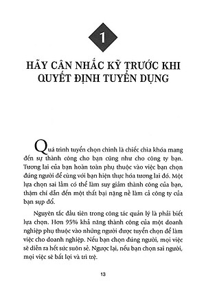 Bí Quyết Tuyển Dụng & Đãi Ngộ Người Tài (Tái Bản)
