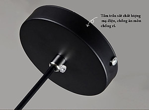 Đèn thả VATER trang trí nội thất phong cách cổ điển sang trọng - kèm bóng EDISON ST64 (86).