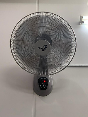 Quạt treo Asia L16019 có remote điều khiển - Màu xám - Hàng chính hãng