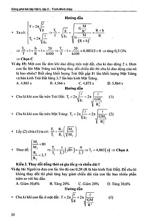 Sách Công Phá Bài Tập Vật Lí Dao Động Cơ (Tập 2)