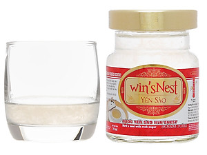 Nước Yến Sào win'sNest Đường Phèn (6 lọ x 70 ml/ Lốc)