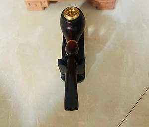 Tẩu hút thuốc đa năng bằng gỗ trắc đỏ đen 