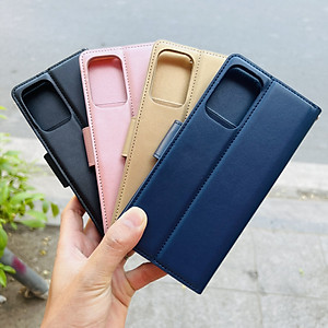 Bao Da Dạng Ví Dành Cho Samsung  A73, A53, A33, A23, A13 4G Hiệu Hanman Có Ngăn Thẻ- Hàng Chính hãng