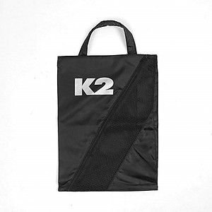 Túi xách để giày thể thao K2 - Túi để giày chống thấm, có tay cầm, du lịch đá bóng đi gym màu đỏ đen, Kích thước 38x28 cm ( giao màu ngẫu nhiên ) 