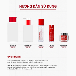 Toner Acid Giảm Thâm Nám Chuyên Biệt Angel's Liquid Tranexamic Mela Zero Toner 150ml