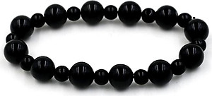 Vòng tay chuỗi hạt thạch anh đen 10 ly MSA103