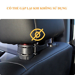Móc treo đồ ô tô gài sau ghế