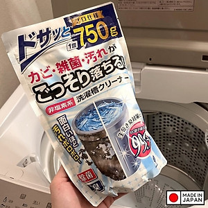 Bột tẩy lồng máy giặt sinh học, không chứa Clo 750g - Hàng Nội Địa Nhật Bản