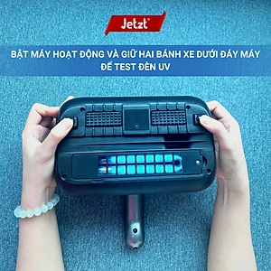 Máy hút bụi giường nệm diệt khuẩn UV Jetzt V10 Pro cầm tay có dây, hàng chính hãng