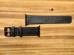 Dây Da Đồng Hồ HANNSON LEATHER Dành Cho Apple Watch, Nhiều Màu, Đủ Size - Hàng Chính Hãng