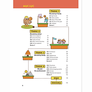 Sách Level Up - 100 Trò Chơi Từ Vựng Tiếng Anh Lớp 4