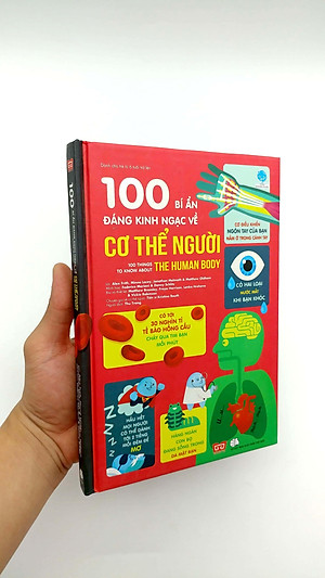 Sách 100 Bí Ẩn Đáng Kinh Ngạc Về Cơ Thể Người (USBORNE - 100 Things To Know About The Human Body)