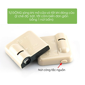 Đèn led chiếu hình (1 bộ), logo gắn cửa trang trí ô tô không dây, phụ kiện oto Tâm Luân
