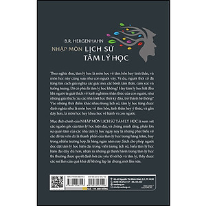 Sách Nhập Môn Lịch Sử Tâm Lý Học