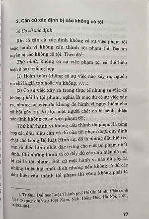 Toà Án Tuyên Bị Cáo Không Có Tội 